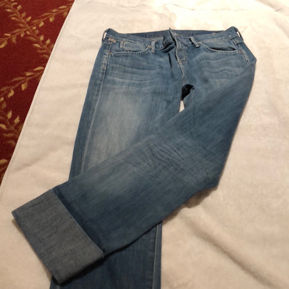 Cropped jeans